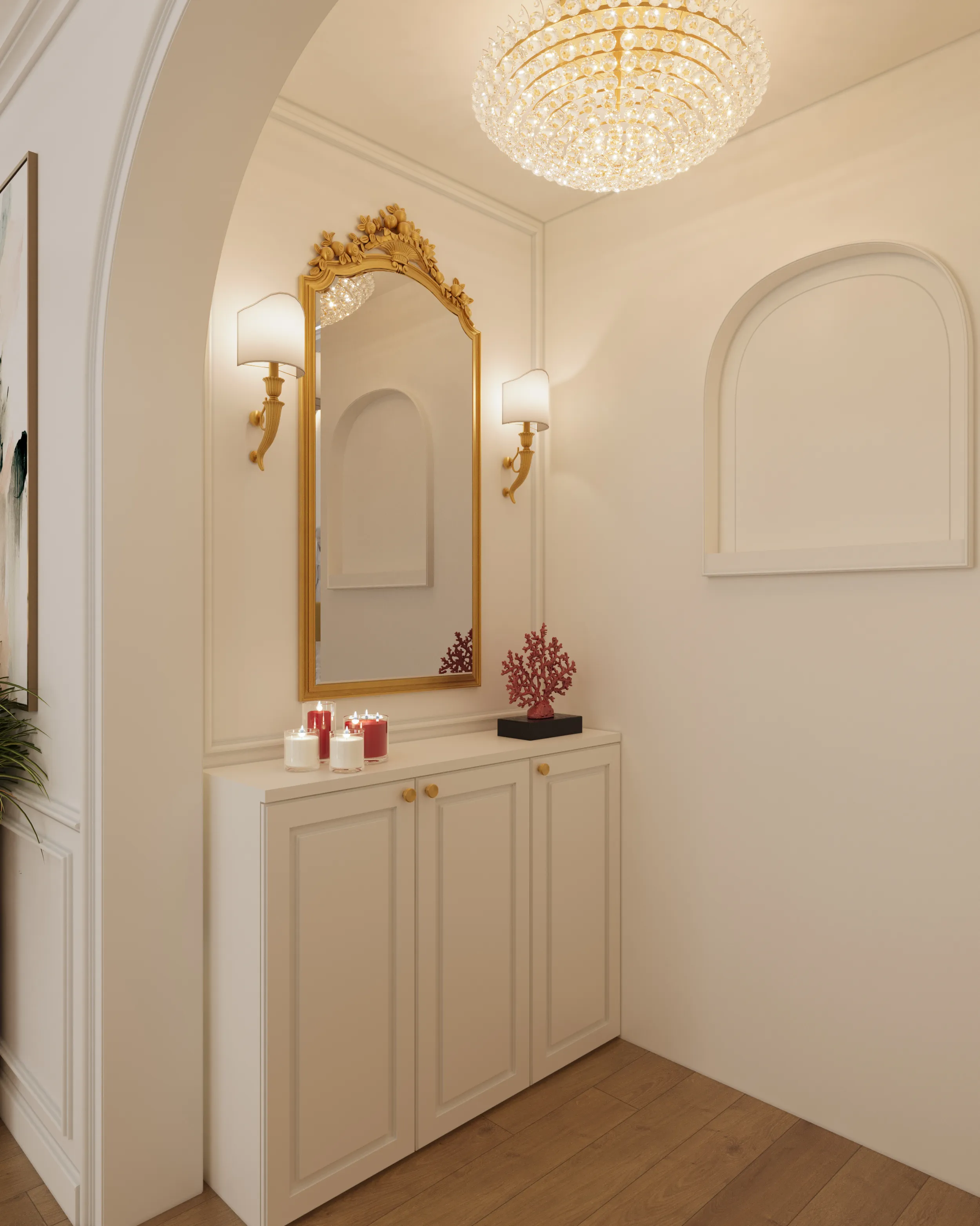 Foyer with Console Table